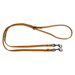 Jack and Vanilla BLACK LABEL Dressuurlijn Cognac-12mmx200cm