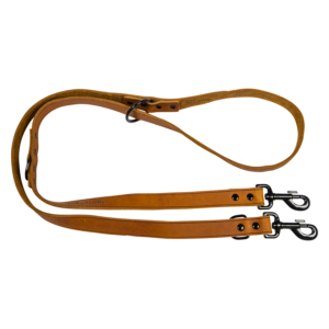 Jack and Vanilla BLACK LABEL Dressuurlijn Cognac-25mmx200cm